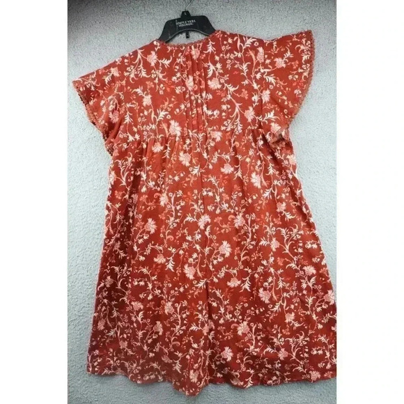 Knox Rose Tiered Hi-Lo Boho Dress-New w/Tags-Size XL - Picture 7 of 9